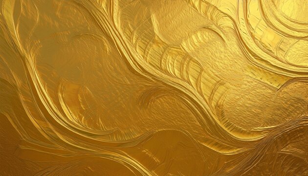 Wall Gold Texture Background Abstract