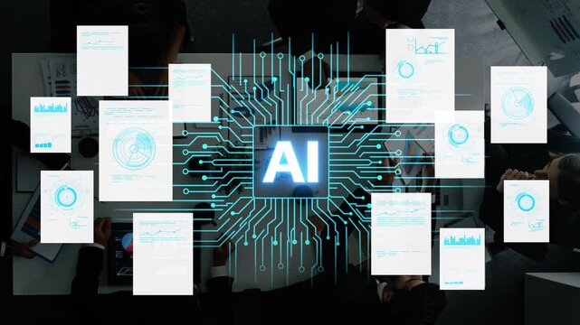 Creative Visual Representation of Artificial Intelligence Concepts with Data Analysis and Information Flow in a Business Setting. Entropy.