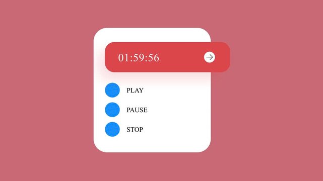 Two Hours countdown a design model simple alert