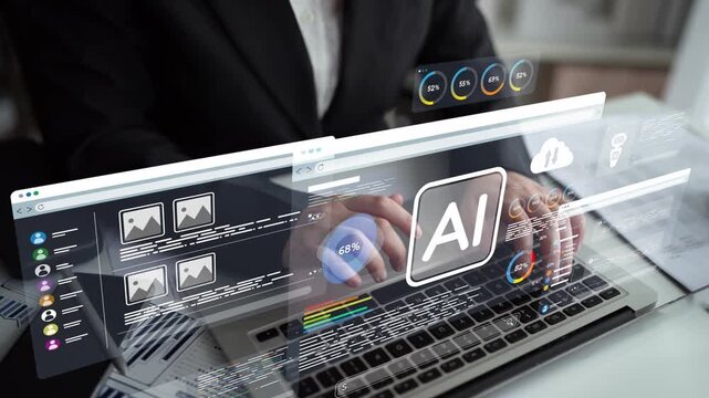AI Assistant Brain Processor with LLM Technology, Big Data, Machine Learning, Generative AI for Business Support, Future Agentic AI Technology and Artificial Intelligence Prompt Engineering. Muxer