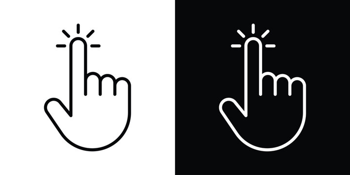 Clicking finger icon