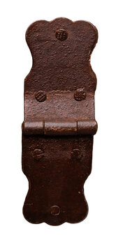 old rusty hinge