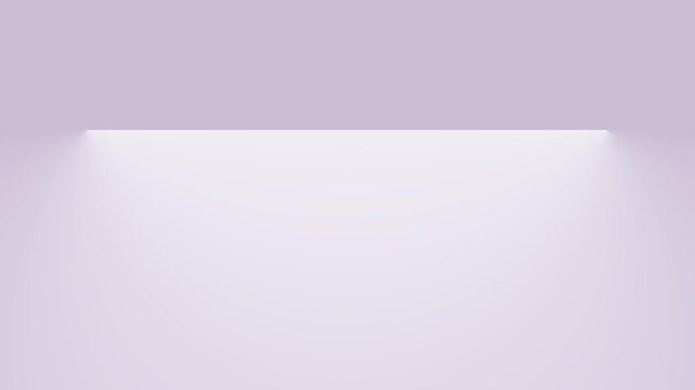 Large Soft Glow Reveal on Aesthetic Purple Background, Video Loop