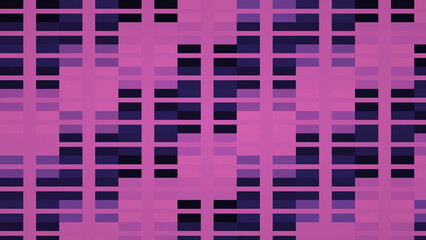 Purple digital matrix grid background.