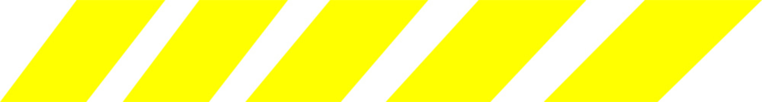 Yellow diagonal stripes on white background, Abstract geometric pattern with yellow bars, Graphic design elements with slanting blocks, Bright yellow parallel parallelogram shapes