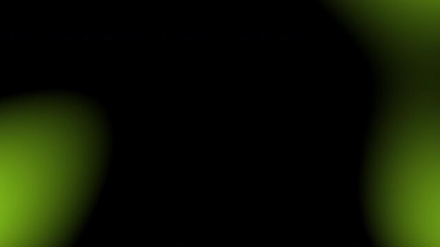 Radiant cinematic glow effect demonstrating gentle pulsating behavior throughout a vibrant lime green and chartreuse aesthetic canvas light leaks overlay 4K UHD