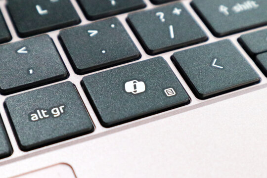 Pacitan, Indonesia - July 10, 2026 : Microsoft Copilot AI key on laptop keyboard accessing Windows 11 artificial intelligence