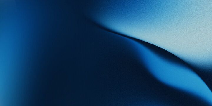blue gradient background with very elegant modern curved plane composition and very fine grain texture