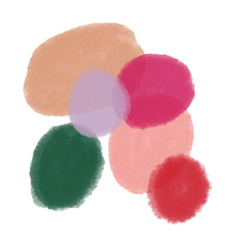 Watercolor Painting Abstract