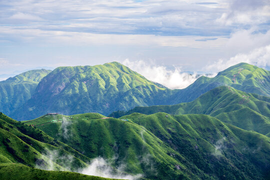 Alpine Meadows of Wugong Mountain, Jiangxi, China