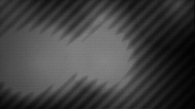 Abstract geometric pattern with grayscale halftone effect and subtle texture, overlay for digital design and backgrounds