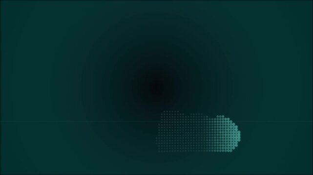 Abstract digital glitch effect on a dark background, pixelated artifact, technological distortion, data corruption
