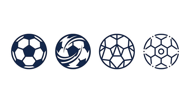Soccer Ball Icon Set