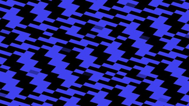 Pixel Looping Geometric Block Background for Digital Presentations