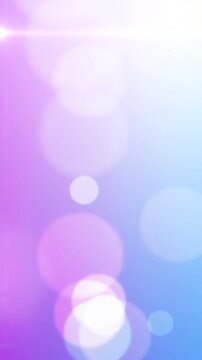 Vertical video soft abstract background with gentle glowing light, dreamy bokeh, and smooth blur