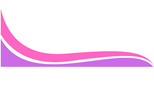 Abstract colorful wavy line gradient background design