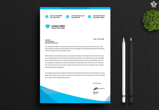 Letterhead Layout