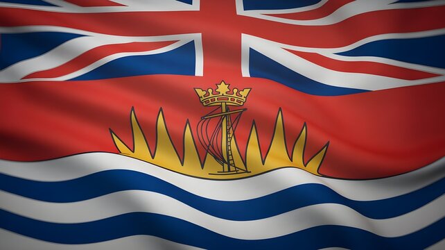 Prince edward island flag waving celebrating canadian civic holiday maritime culture