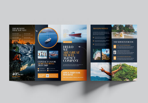 Travel Trifold Brochure