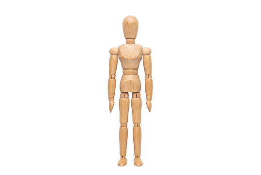 Wooden artist mannequin doll