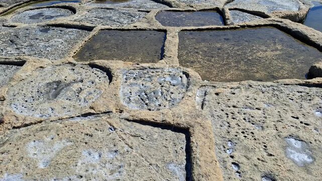 Malta Marsaskala Salt Pans Historical landmark