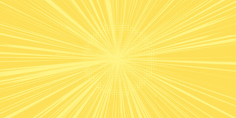 Comic burst yellow background design © Hosinah
