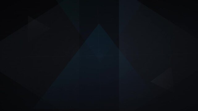 Sleek Dark Mode Geometric Triangle Pattern Tech Background