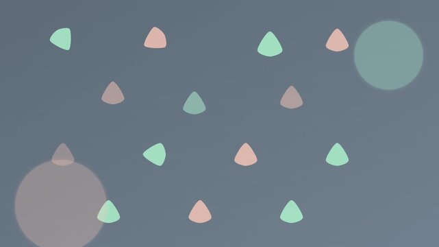 sleek geometric morph optical illusion background loop