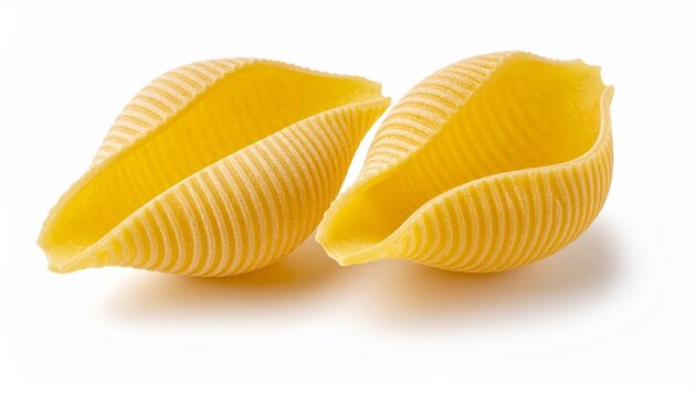 Large ridged pasta shells symbolize culinary versatility, flavor absorption, and elegant Italian tradition.