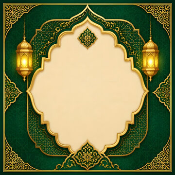 Luxury Ayat al-Kursi Decorative Islamic Frame