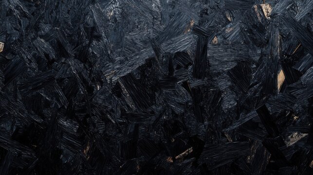 Close-up of dark, textured particle board surface background