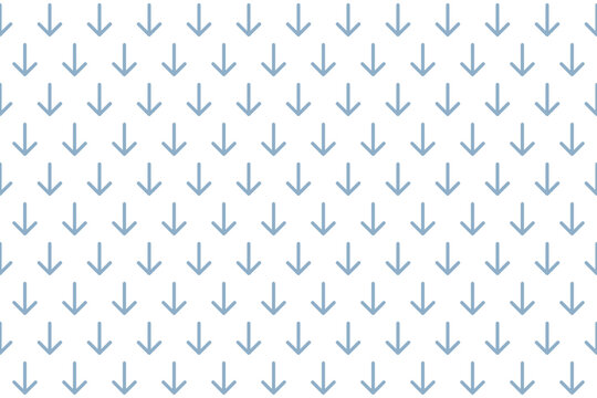 Seamless blue-gray down arrow pattern