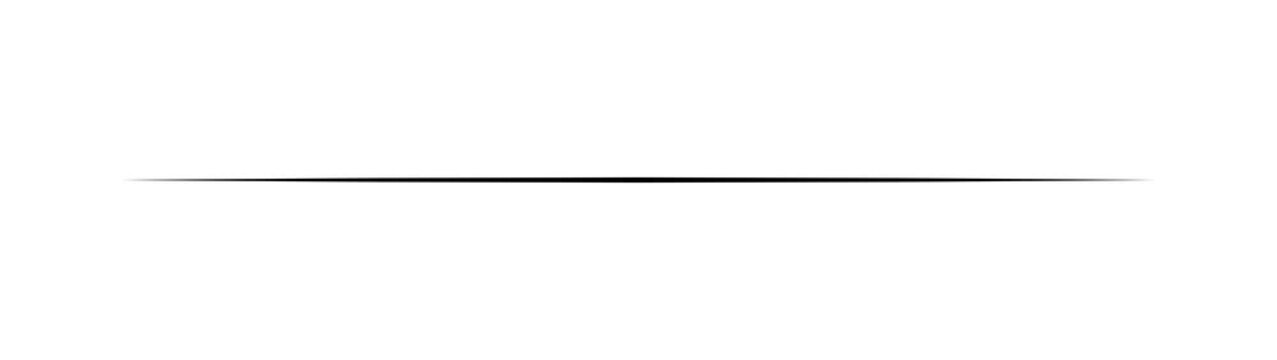 Thin horizontal black line design for divider, underline, minimal poster, modern template, Motion graphics of line