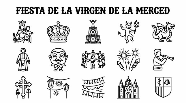 La Merc? Festival Icons: Barcelona Culture Symbols