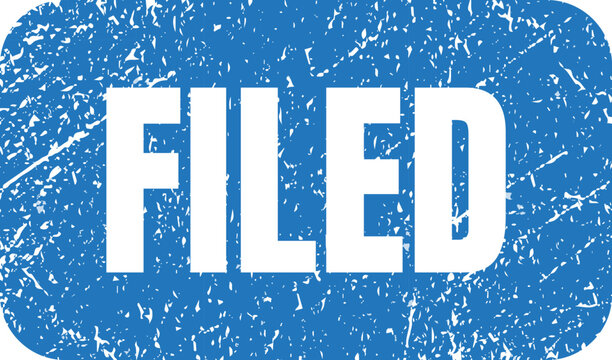 Filed sticker with cracked ice background