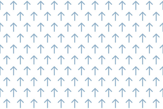 Seamless blue-gray up arrow pattern