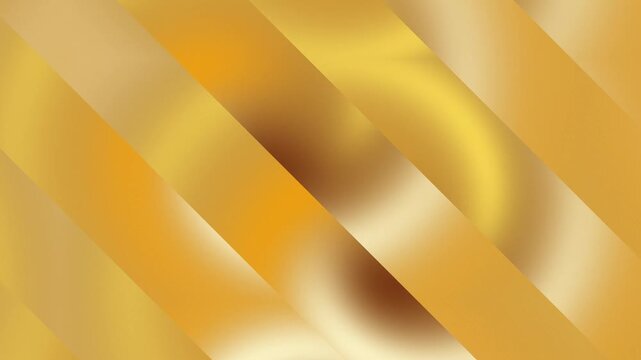 Abstract golden diagonal lines motion background, luxury metallic texture with soft glowing light effects