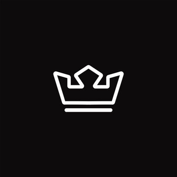 Royal luxury crown logo design