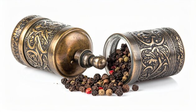 Pepper grinder isolated