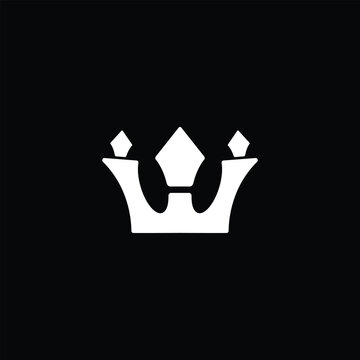 Royal luxury crown logo design