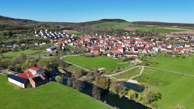 Elfershausen in der Rh&ouml;n