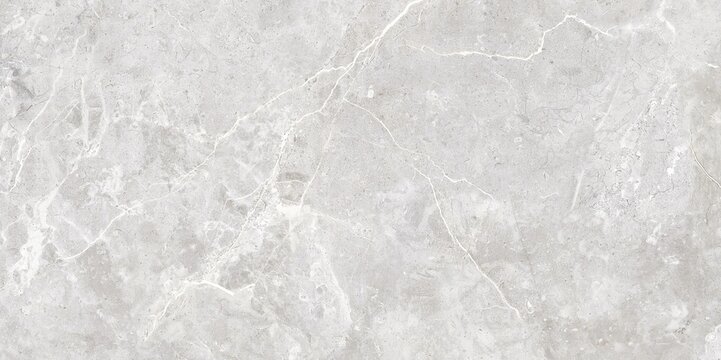 Premium modern light grey marble texture background for luxury interior kitchen countertop slab and bathroom floor tile design