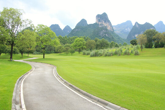Surreal Karst Landscape in Guilin, China