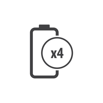 Battery icon.Vector illustration.
