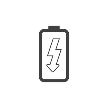 Battery icon.Vector illustration.