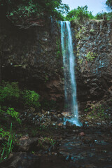 Sundi Waterfall in Maharashtra, India: Majestic Monsoon Landscape © DiversePixels