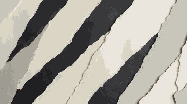 Black and white zebra fur pattern.