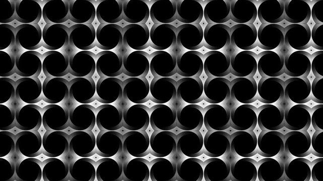 Abstract animated mosaic background