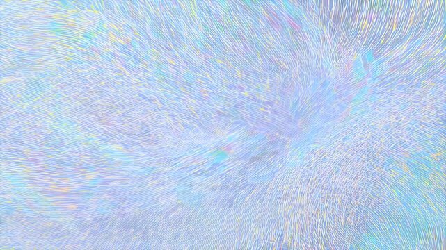 Abstract Holographic Motion Background with Iridescent Light Effects and Ethereal Textures