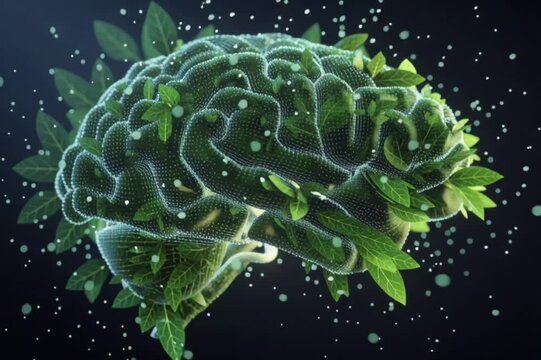 the growth of new neural connections in the brain